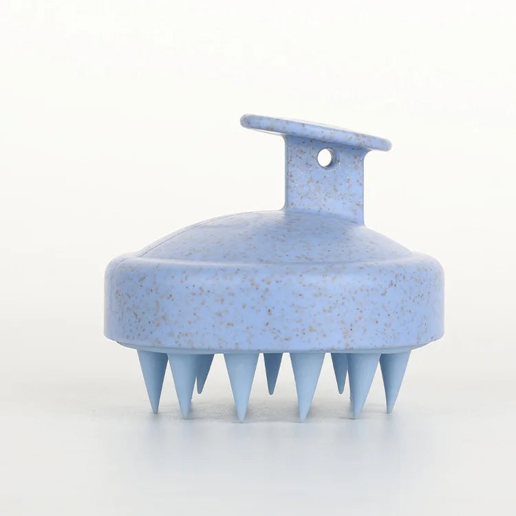 Brosse de Massage en Silicone pour Cuir Chevelu