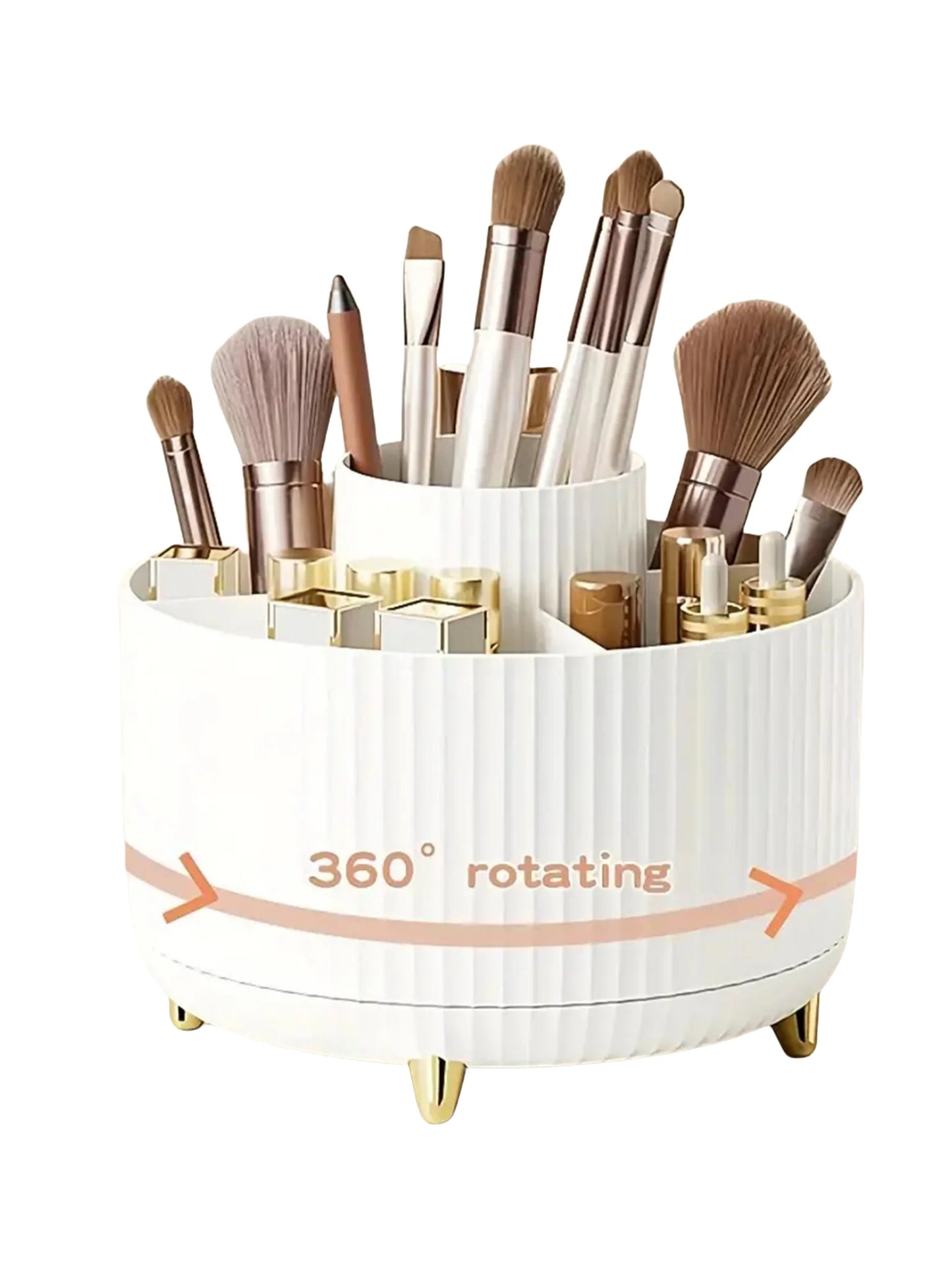 Neyrala BeautySpin™ – Organisateur de Maquillage Rotatif 360°