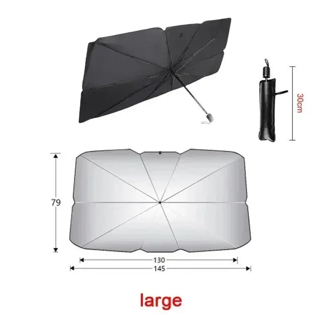 Pare-soleil Voiture Pliable – Protection Anti-Chaleur à Ouverture Automatique