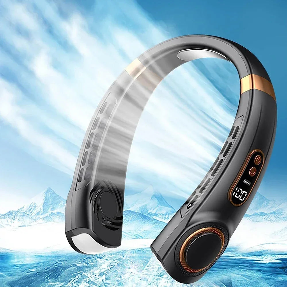 Neyrala AirNeck™ – Ventilateur de Cou Portable Rechargeable